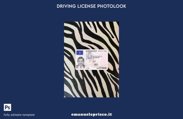 modello FRONTALE photolook stile Svezia DL ( ).